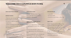 Desktop Screenshot of culpepperbodywork.com